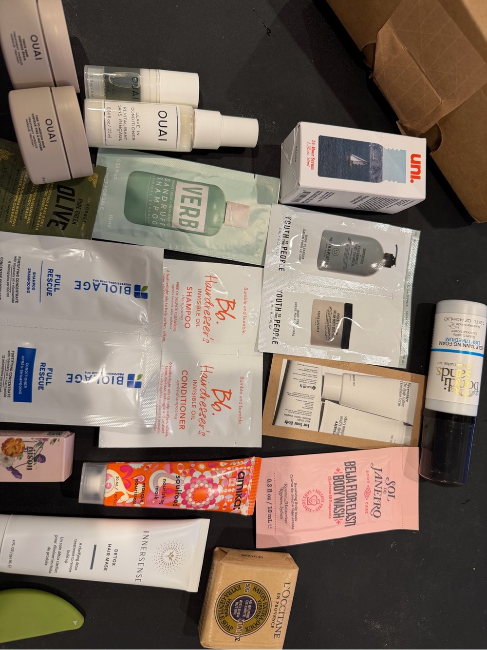 OUAI Haircare Set - and hair and body lot